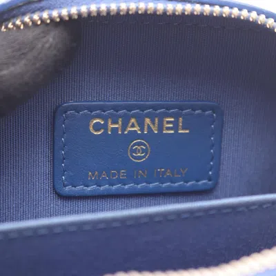 Pre-owned Chanel Blue Leather Shoulder Bag ()