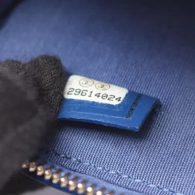 Pre-owned Chanel Blue Leather Shoulder Bag ()