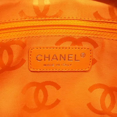 Pre-owned Chanel Brown Patent Leather Leather Tote Bag ()