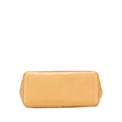 Pre-owned Chanel Matelasse Brown Camel Grained Calfskin Handbag Tote Bag ()