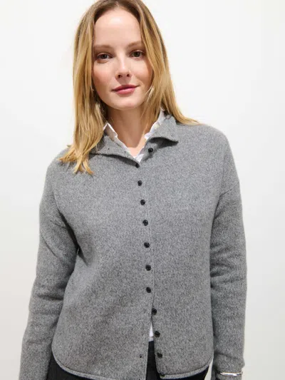 Alex Mill Taylor Cardigan In Cashmere In Gray