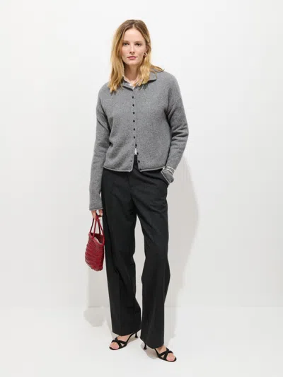 Alex Mill Taylor Cardigan In Cashmere In Gray