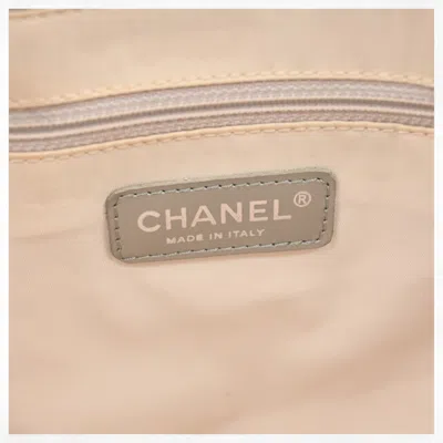 Pre-owned Chanel Silver New Travel Line Handbag Shoulder Bag Tote Bag ()