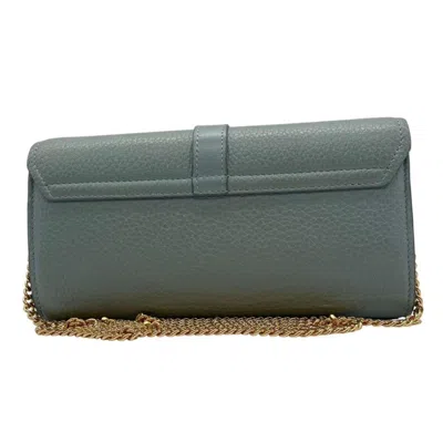 Pre-owned Chloé Blue Light Blue Leather Shoulder Bag ()