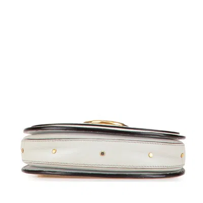 Pre-owned Chloé Gray Leather Suede Handbag Shoulder Bag ()