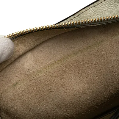 Pre-owned Chloé Gray Leather Suede Handbag Shoulder Bag ()