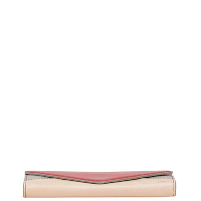 Pre-owned Chloé Multi-color Leather Long Wallet (bi-fold) ()
