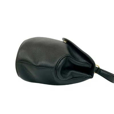 Pre-owned Dior Christian  Black Leather Handbag Tote Bag ()