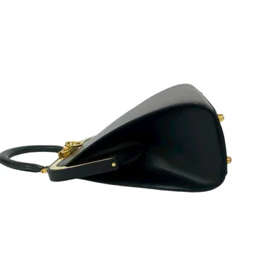 Pre-owned Dior Christian  Black Leather Handbag Tote Bag ()