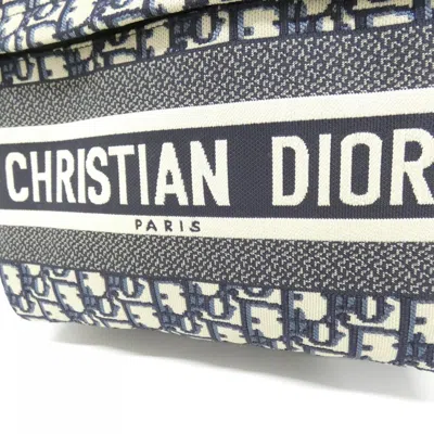 Pre-owned Dior Christian  Blue Canvas Backpack ()