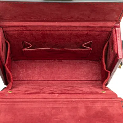 Pre-owned Dior Christian  Red Color Leather Shoulder Bag ()