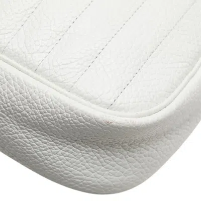 Pre-owned Dior Christian  White Leather Shoulder Bag ()