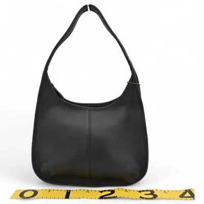 Pre-owned Coach Black Leather Handbag Shoulder Bag ()