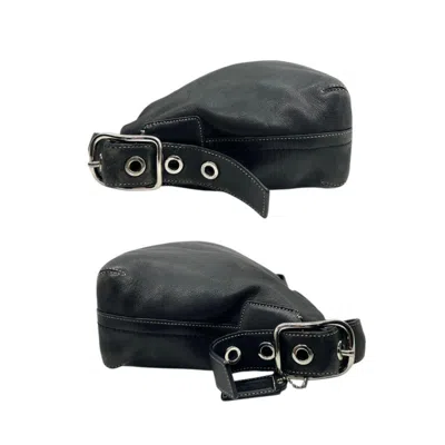 Pre-owned Coach Black Leather Handbag Shoulder Bag ()