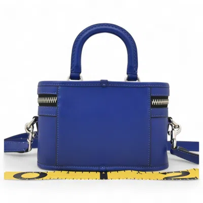 Pre-owned Coach Blue Leather Shoulder Bag ()
