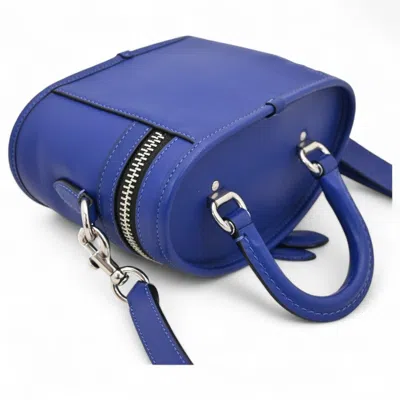 Pre-owned Coach Blue Leather Shoulder Bag ()