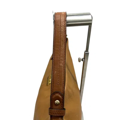 Pre-owned Coach Brown Camel Leather Shoulder Bag ()