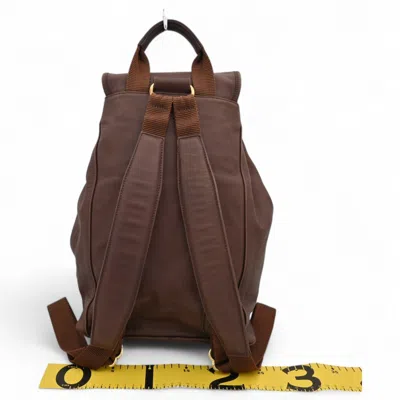 Pre-owned Coach Brown Leather Backpack ()