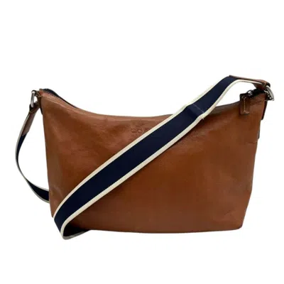 Pre-owned Coach Brown Leather Shoulder Bag ()