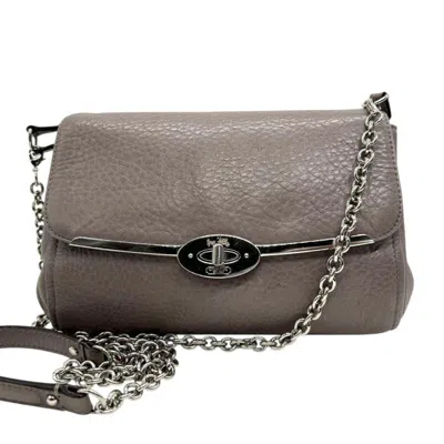 Pre-owned Coach Gray Leather Shoulder Bag ()