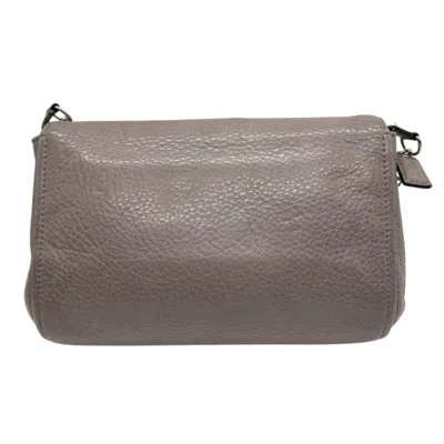 Pre-owned Coach Gray Leather Shoulder Bag ()