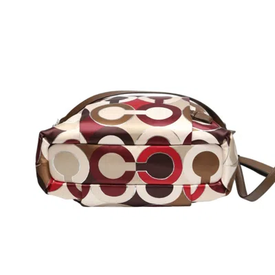 Pre-owned Coach Multi-color Nylon Handbag Tote Bag ()