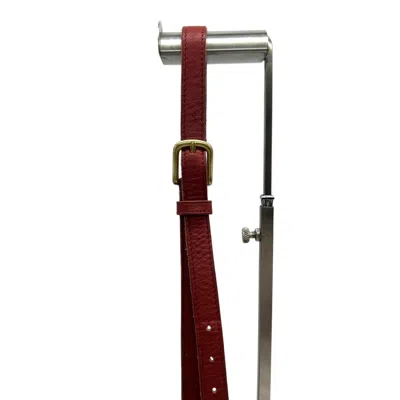 Pre-owned Coach Red Color Leather Shoulder Bag ()