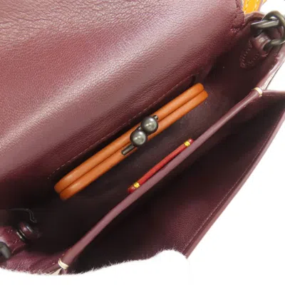 Pre-owned Coach Yellow Leather Pouch Shoulder Bag ()