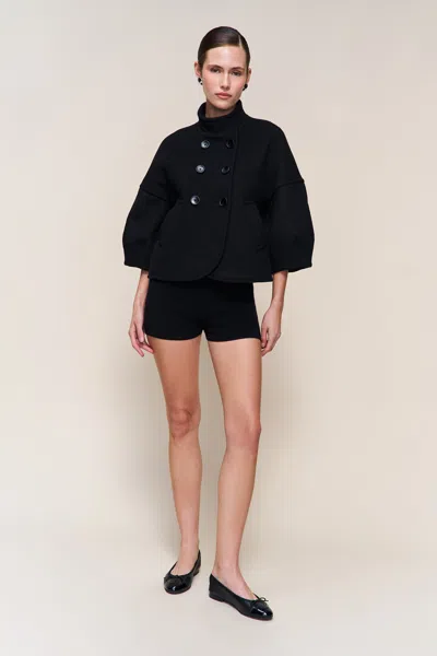 Danielle Guizio Ny Le Petite Jacket In Black