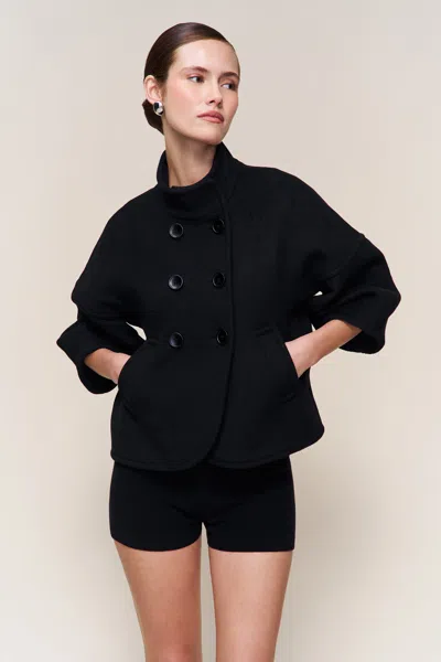 Danielle Guizio Ny Le Petite Jacket In Black
