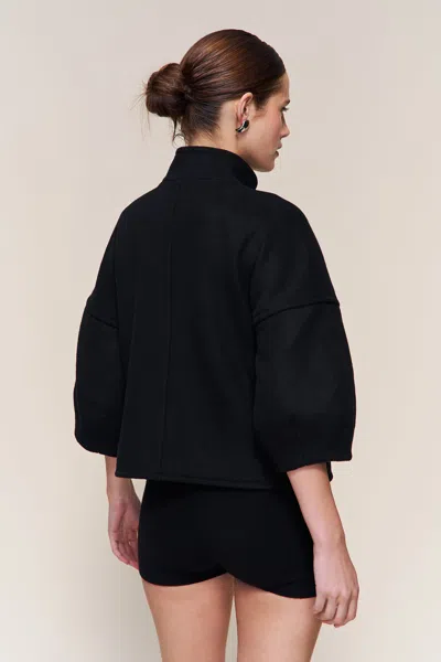 Danielle Guizio Ny Le Petite Jacket In Black