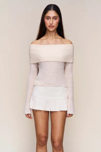 Danielle Guizio Ny Marlowe Top In White