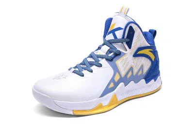 Anta Klay Thompson 2 'white Blue Yellow' In Multi