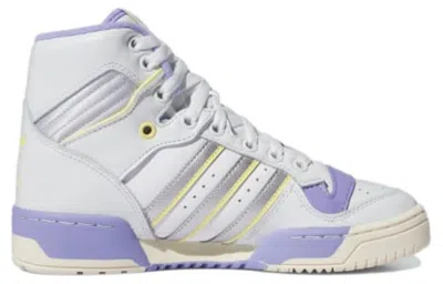 Adidas Originals (wmns) Adidas Rivalry High 'white Silver Lilac'