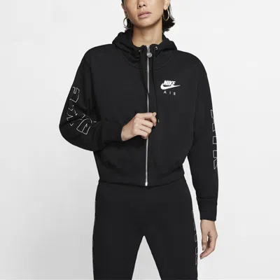 Nike (wmns) As W  Sportswear Air Hoodie Fz Flc Bb Black
