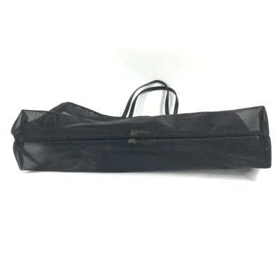 Pre-owned Fendi Black Nylon Mesh Beach Bag Tote Bag ()