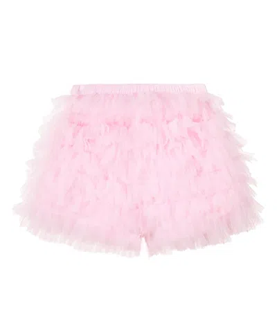 Tutu Du Monde Sunflower Power Embellished Tulle Shorts In Pink