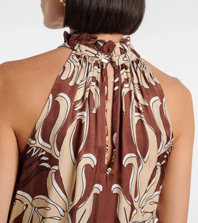 Poupette St Barth Bianca Printed Minidress In Multi