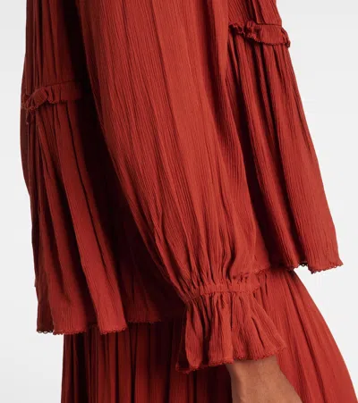 Poupette St Barth Moon Top In Red