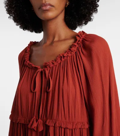 Poupette St Barth Moon Top In Red