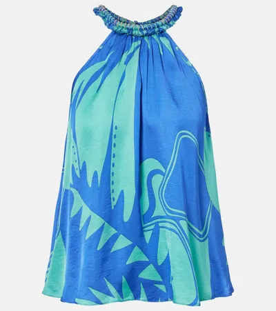 Poupette St Barth Top Cleo In Blue