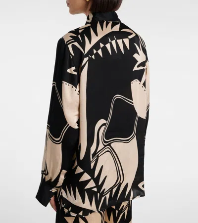 Poupette St Barth Eileen Printed Blouse In Multi