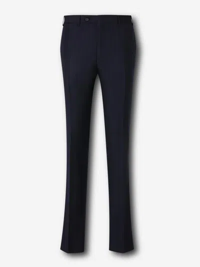 Canali Double-breasted Suit By In Blue