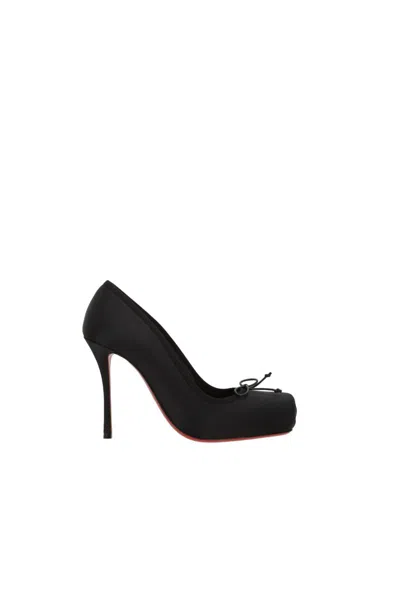 Christian Louboutin With Heel In Black