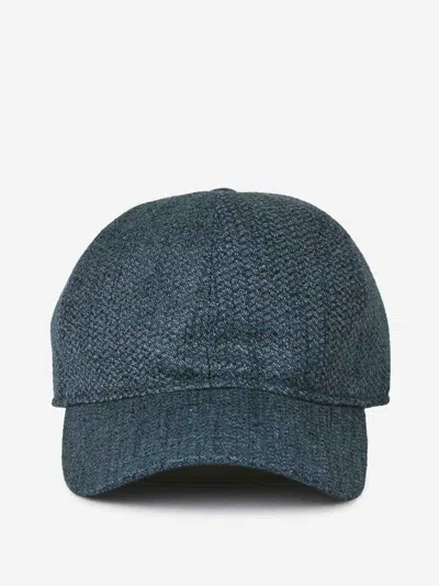 Borsalino Felt Wide Brim Hat In Black