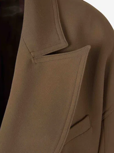 Staud Peak-lapel Single-breasted Blazer In Black