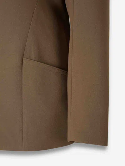 Staud Peak-lapel Single-breasted Blazer In Black