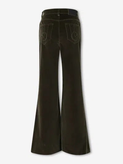 La Doublej Flared Pants In Black