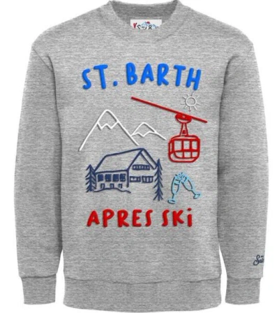 Mc2 Saint Barth Graphic Print Sweatshirt In Multi