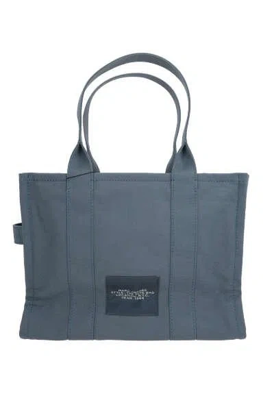Marc Jacobs Blue Large 'the Tote Bag' Tote In Gray